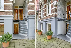 Front door Artis Plantage apartment Amsterdam