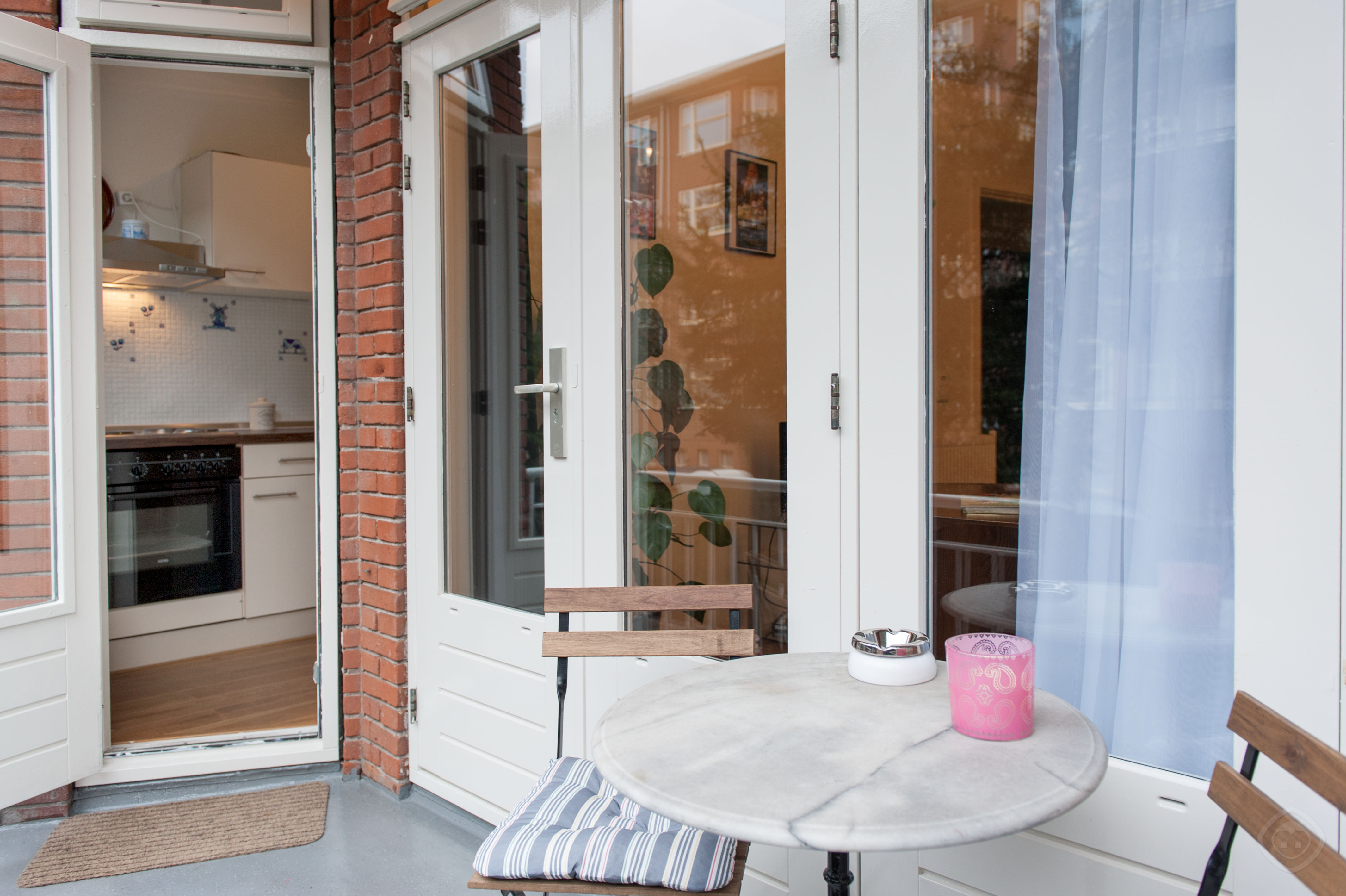 Balcony West City apartment Amsterdam