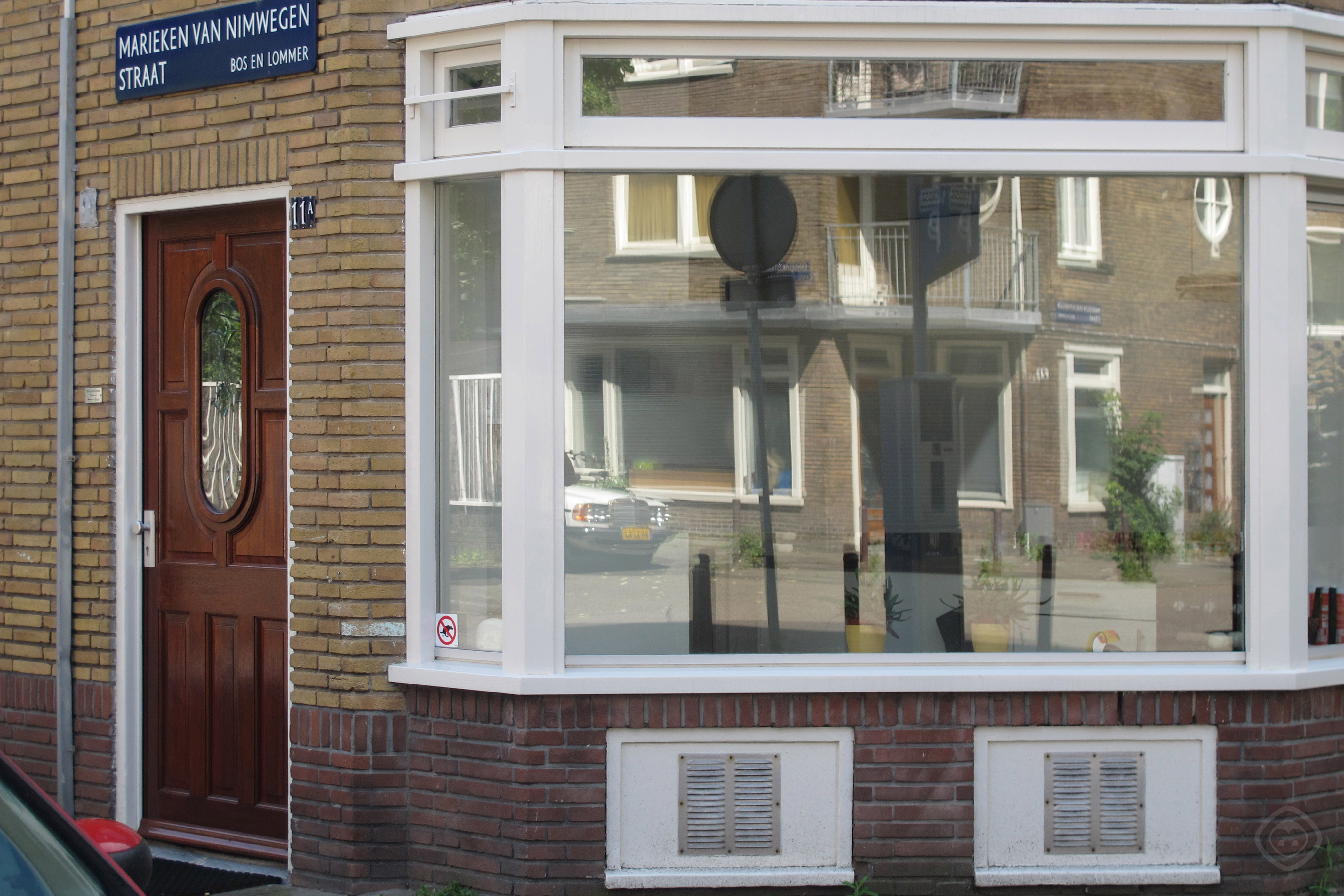 Main door other angle Thailand apartment Amsterdam