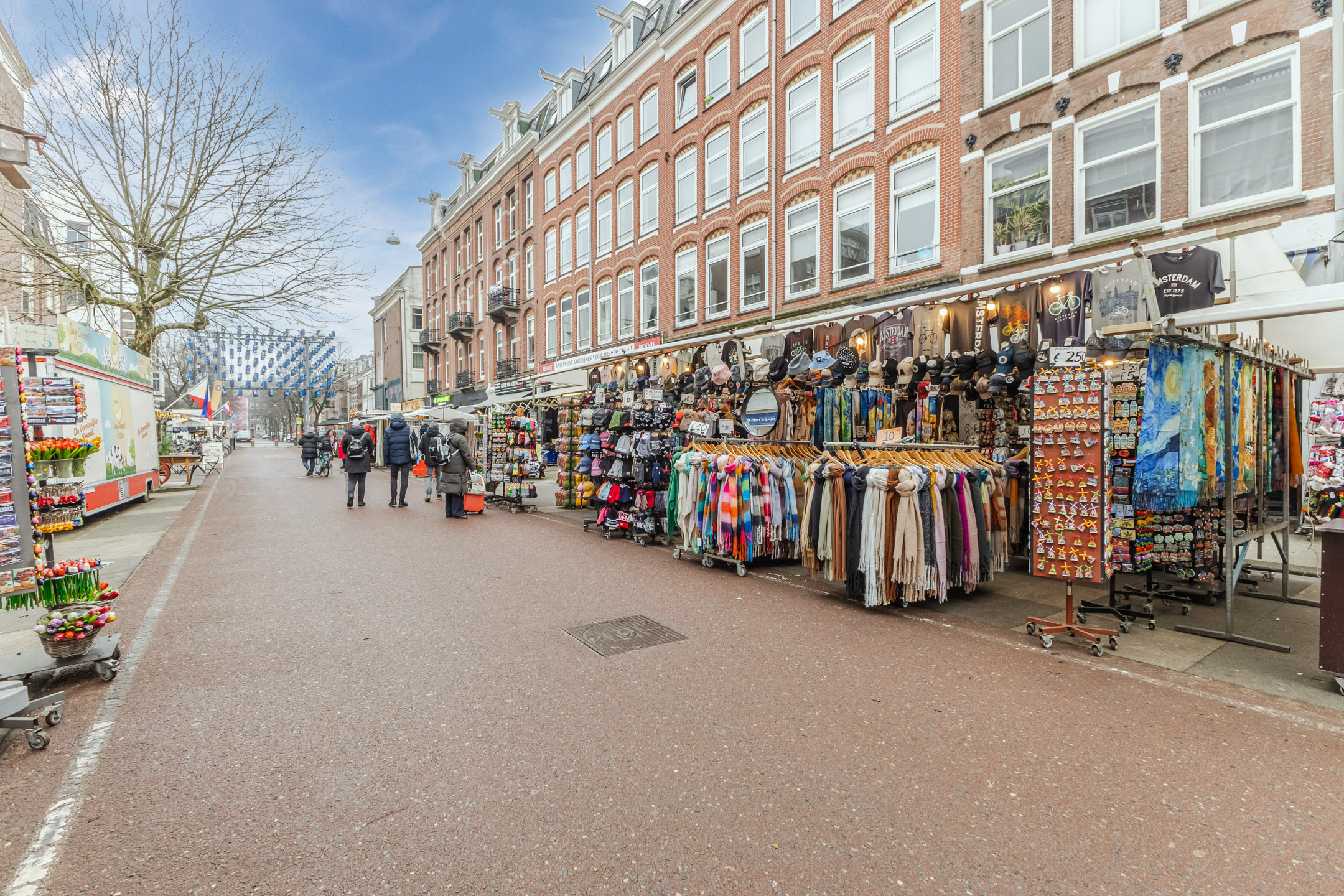 Albert Cuypstraat Market Overview Other Angle Albert Cuypstraat III B studio Amsterdam