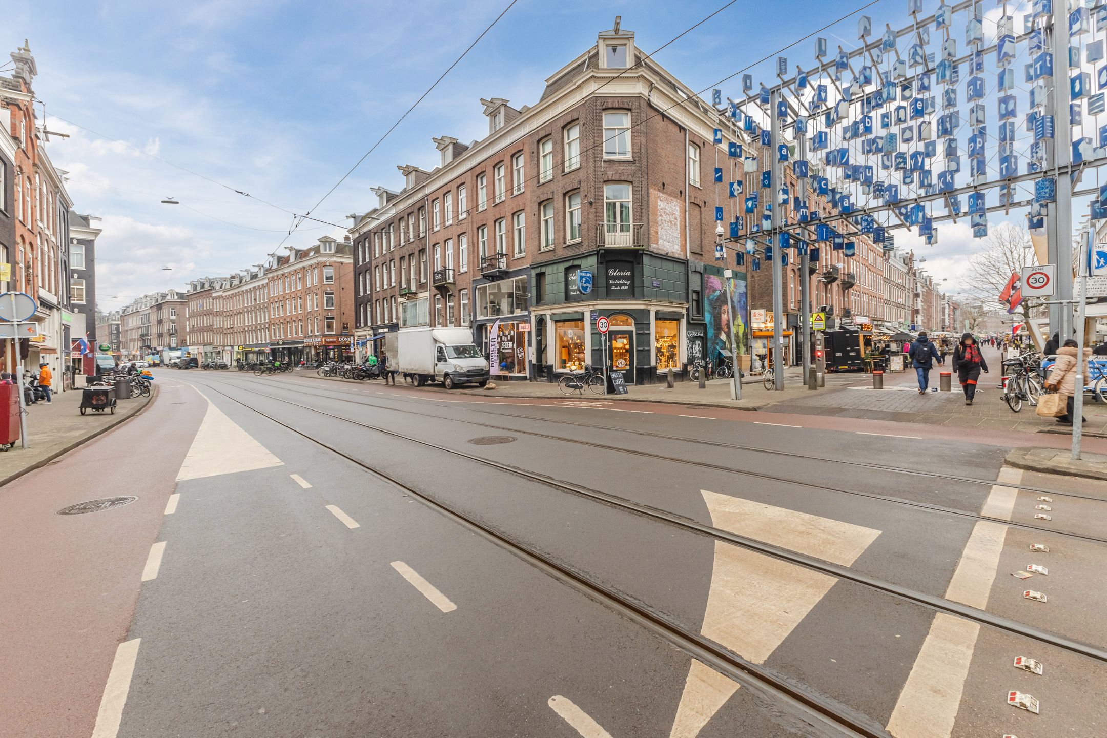 Street View Albert Cuypstraat III B studio Amsterdam
