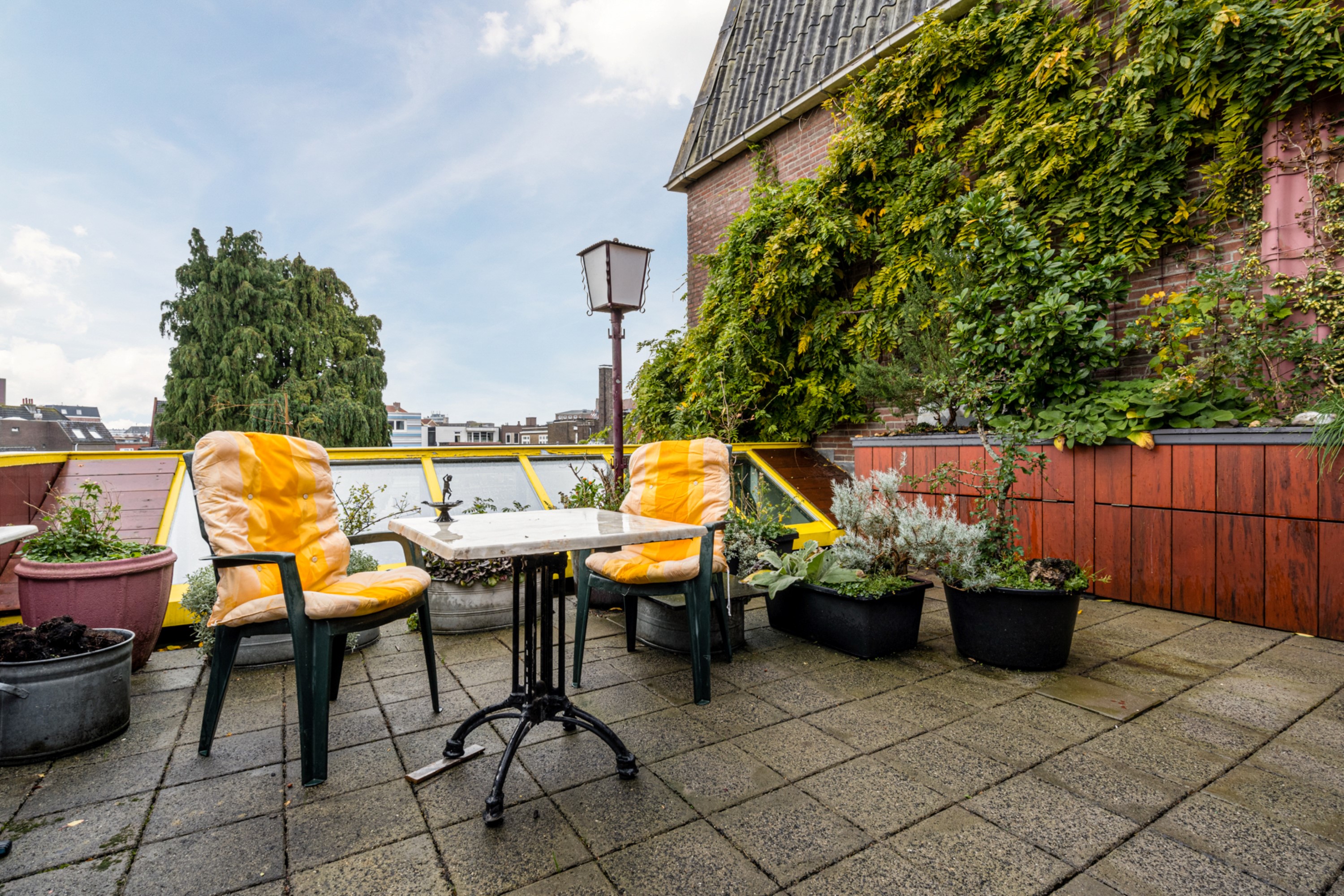Roof terrace Hotspot Centrum apartment Groninge