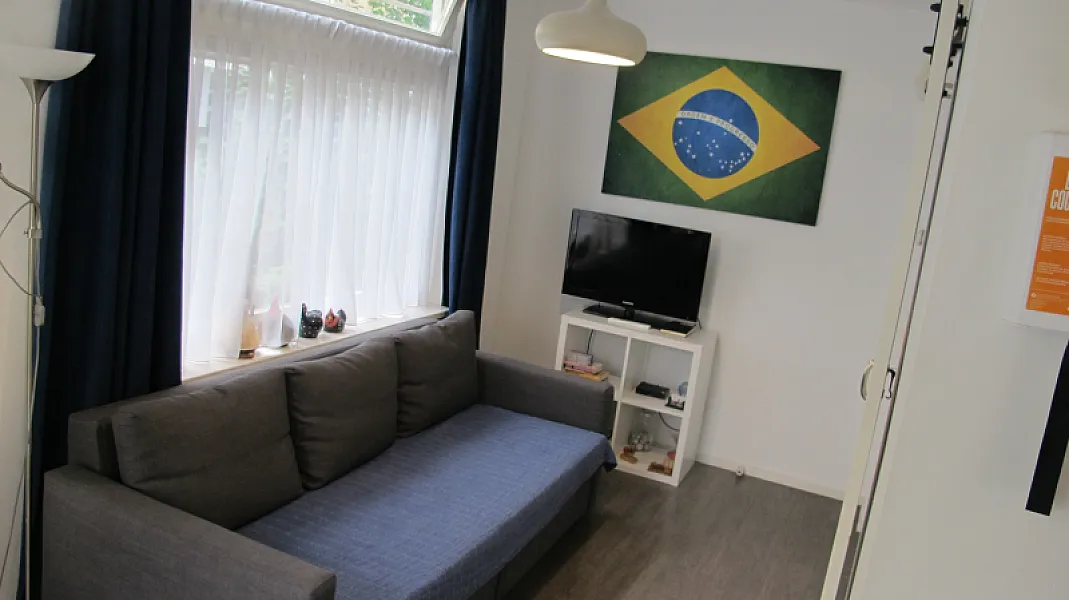 Living area other angle Brazil apartment Amsterdam