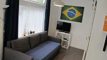 Living area other angle Brazil apartment Amsterdam